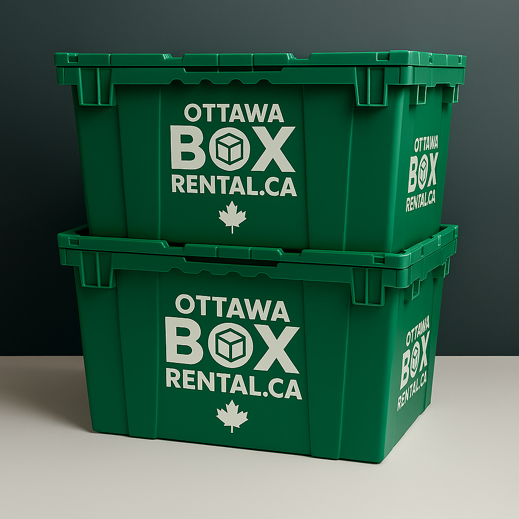 A stack of two boxes